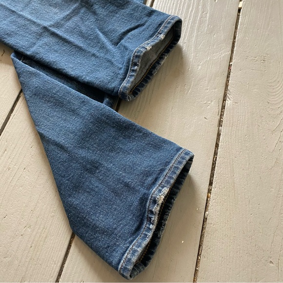 Madewell Tomboy Straight Jeans in Callan Wash Ankle Mid Rise Stretch - Picture 8 of 16